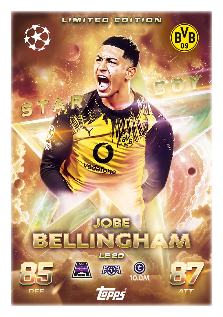 Topps Match Attax 2025/26 Eco Pack | 36 Cards + 2 Star Boy LEs + 1 Graduates LE 9