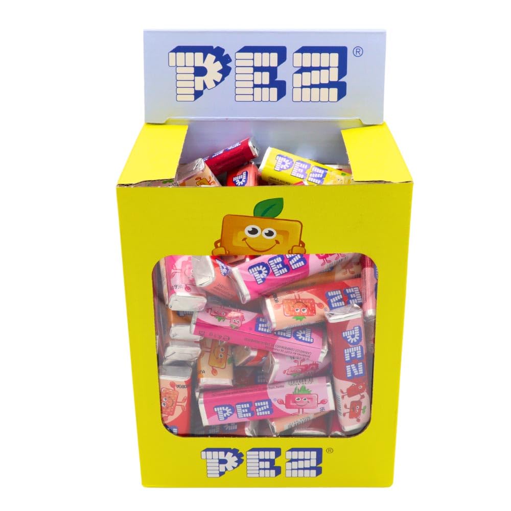 PEZ Fruchtmix Nachfüllpackung, Vegane Retro-Süßigkeiten, 850 g 5
