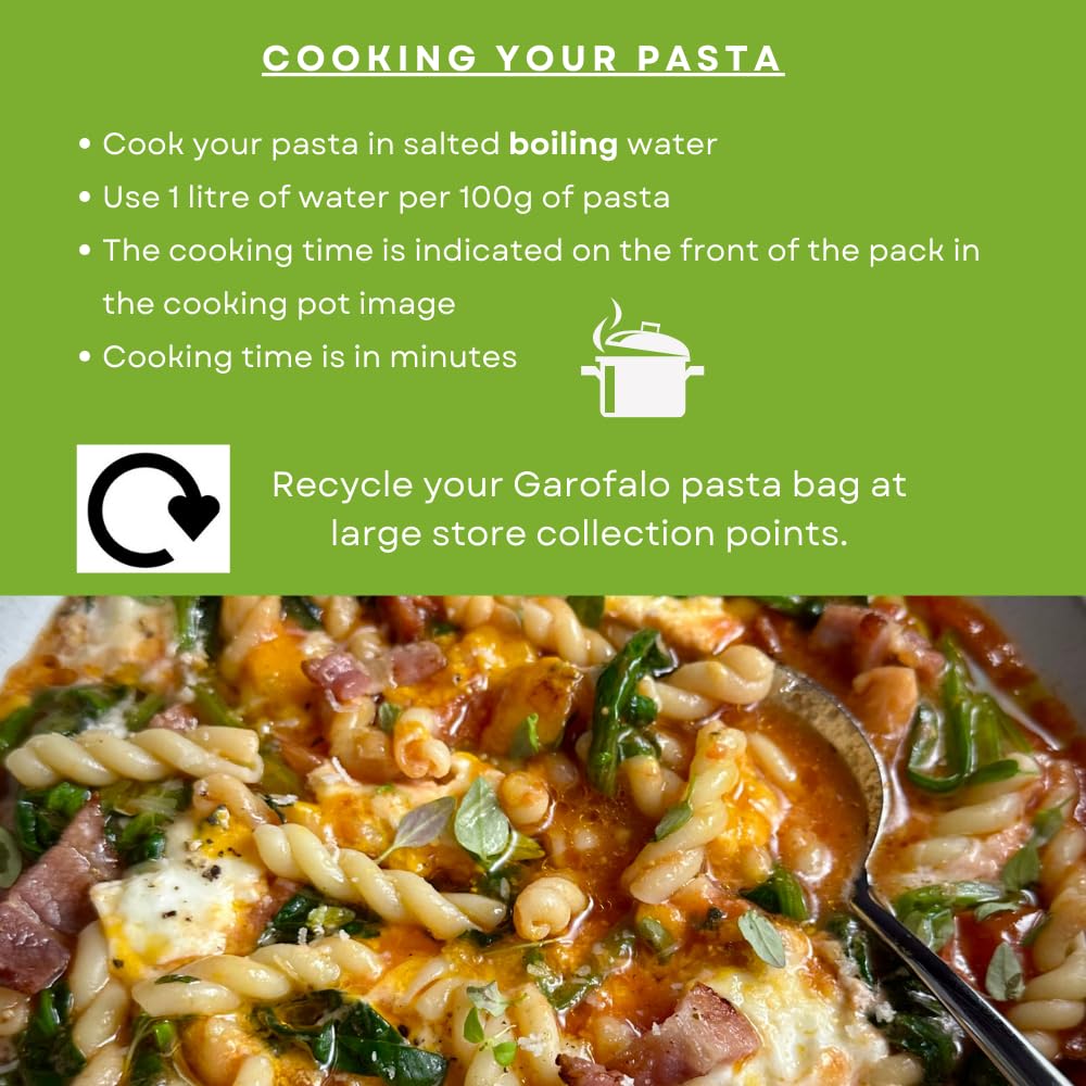 Garofalo Bio-Gemelli italienische getrocknete Nudeln, 500 g 4