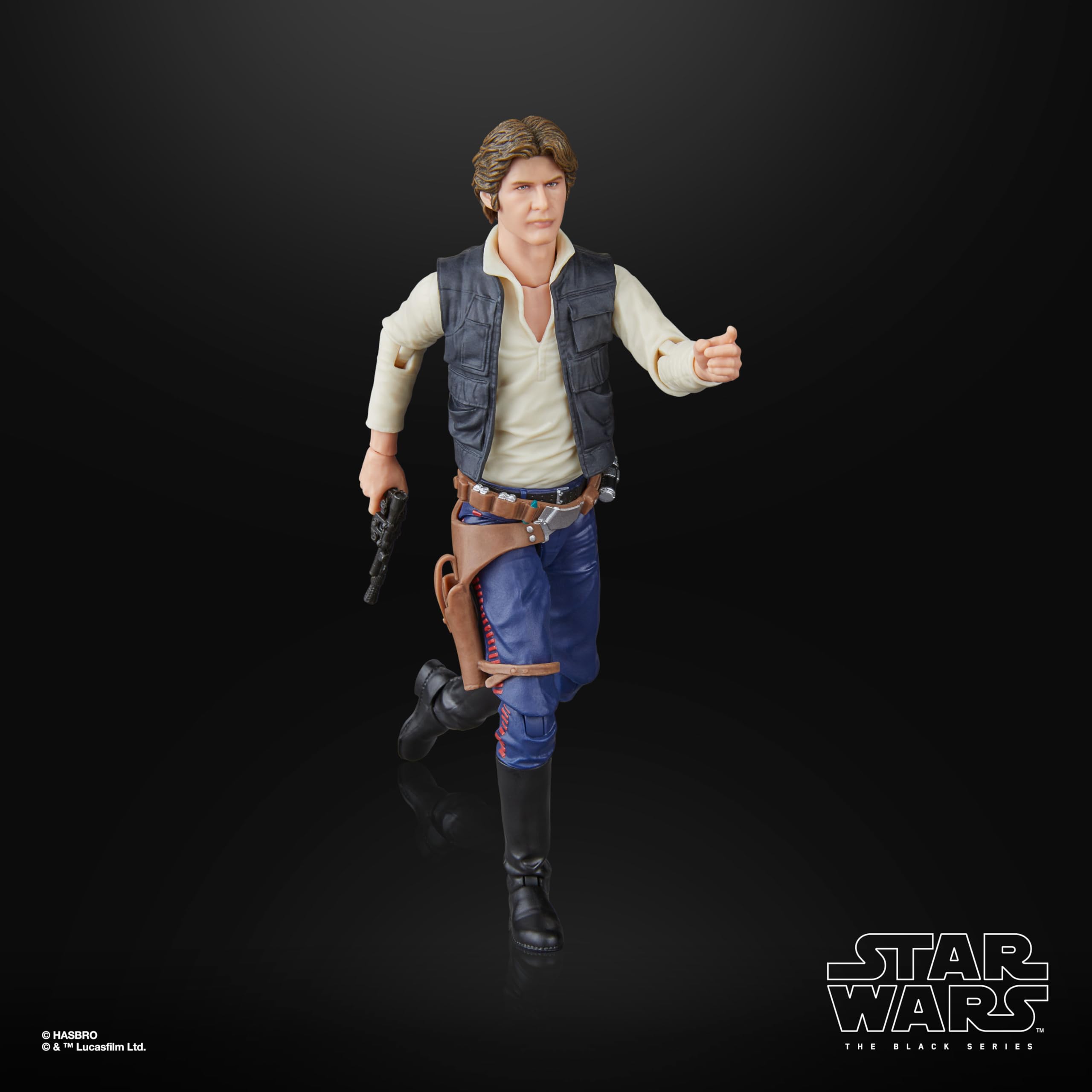 Star Wars The Black Series Han Solo - 15 cm Action Figure from A New Hope