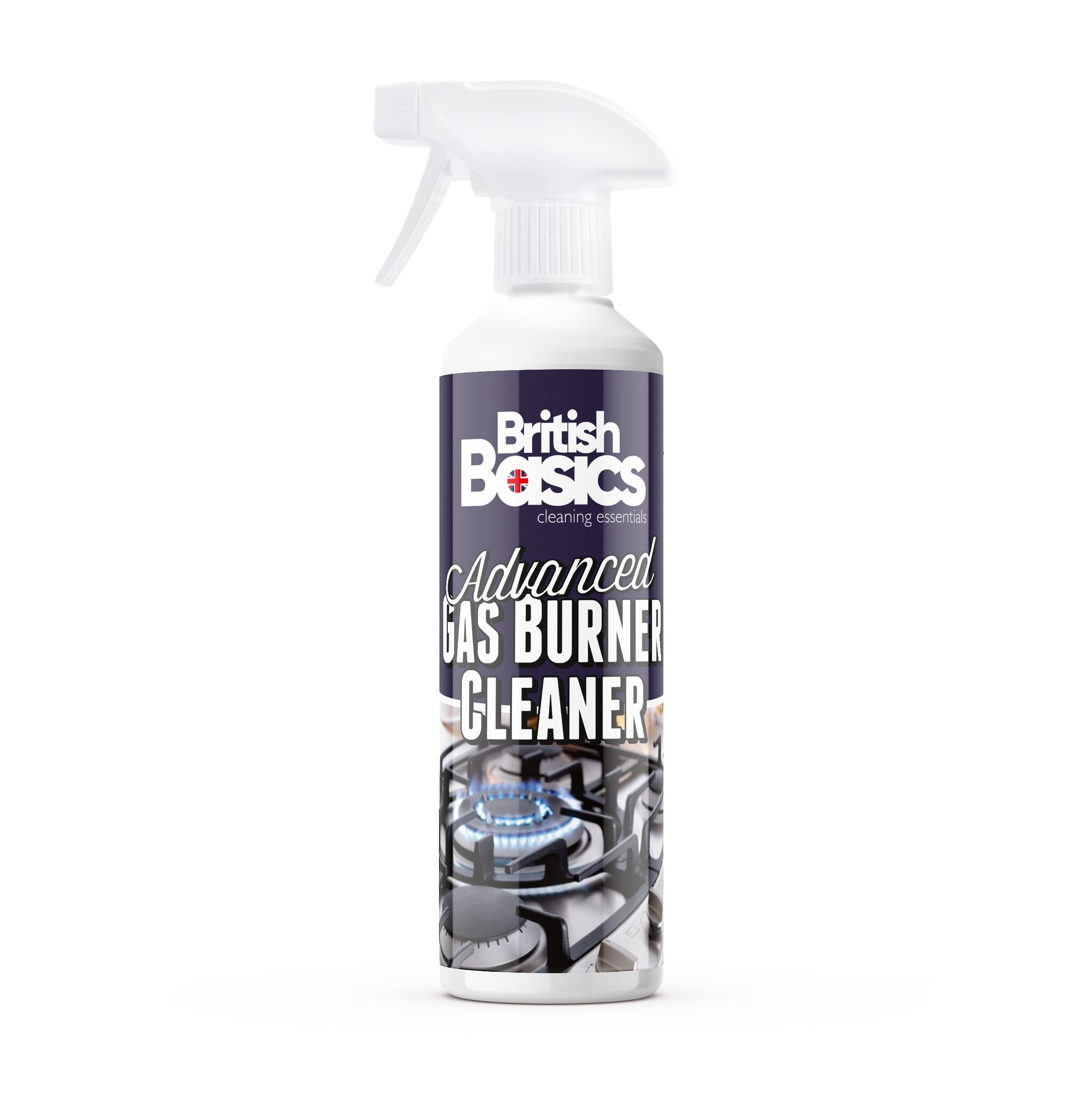 BritishBasics Heavy-Duty Cooker Hob Cleaner - 500ml Fast-Acting Degreaser | Unscented