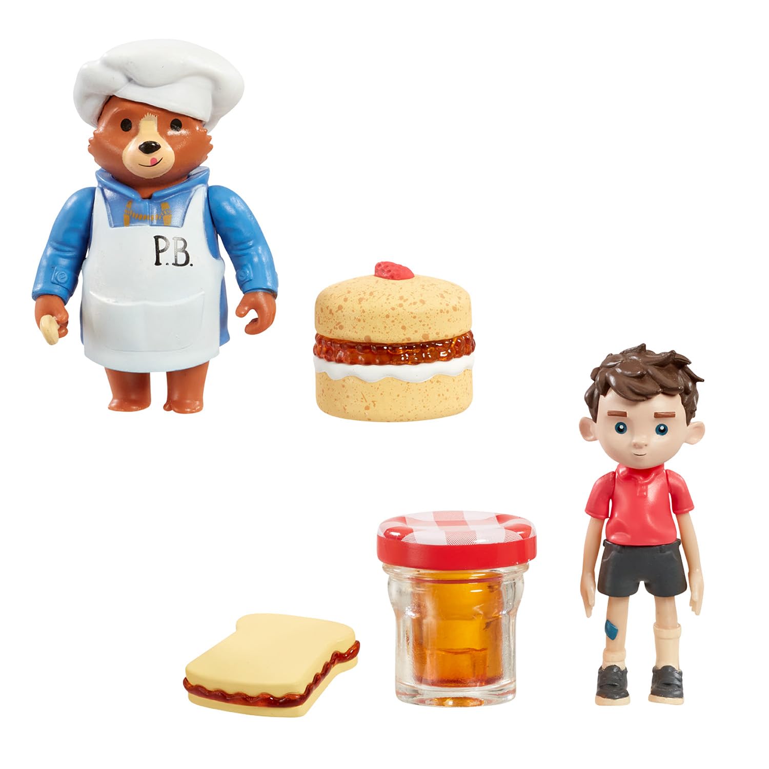 Rainbow Designs Paddington Bear Kitchen Playset - Chef Paddington & Jonathan, Ages 3+