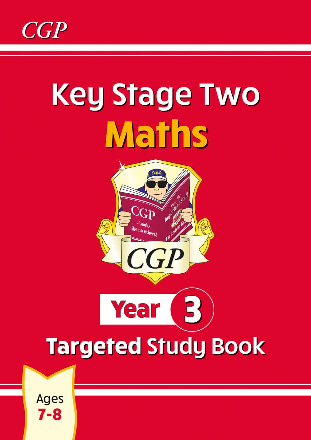 CGP KS2 Maths Targeted Study Book - Year 3 | Catch-up & Home Learning | Paperback