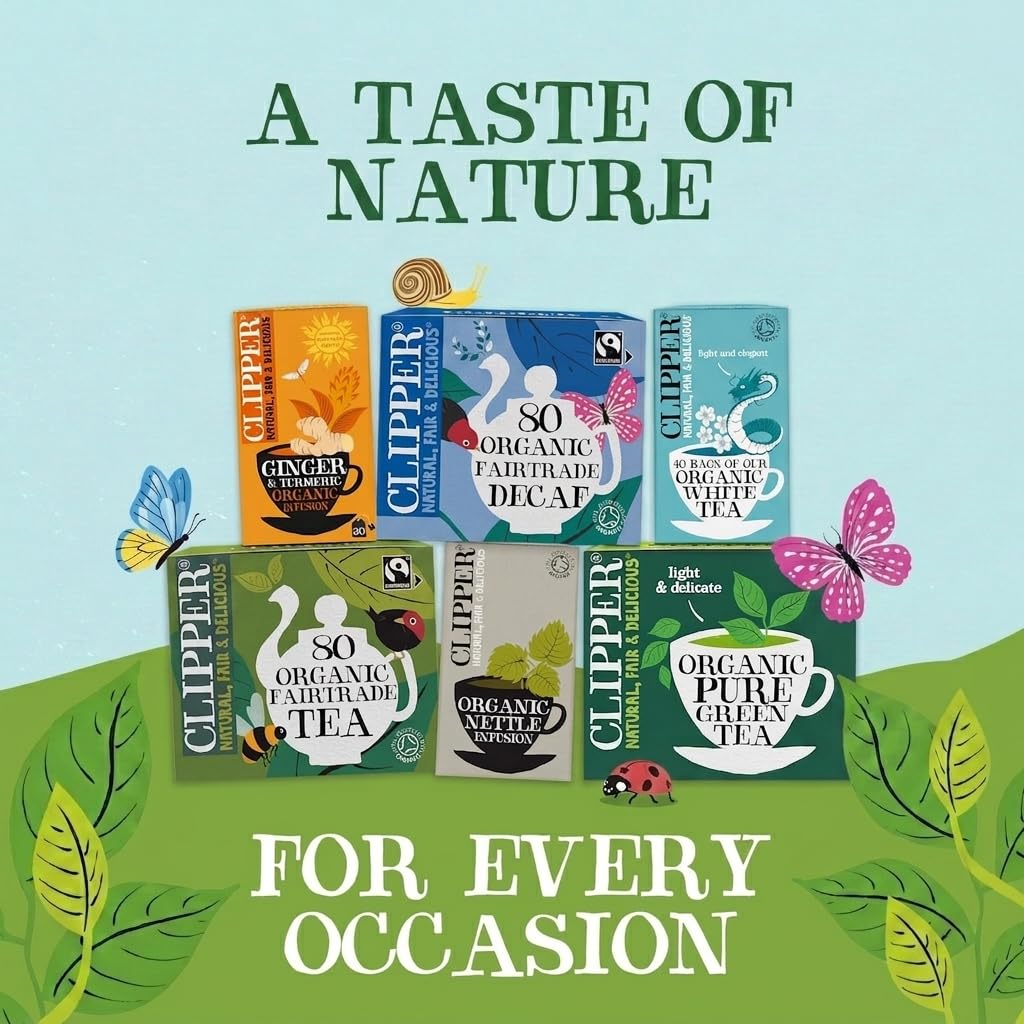 Clipper Natural, Fair & Delicious Sleep Time Infusion Tea Bags - 50 Count | Organic Chamomile & Lavender 7