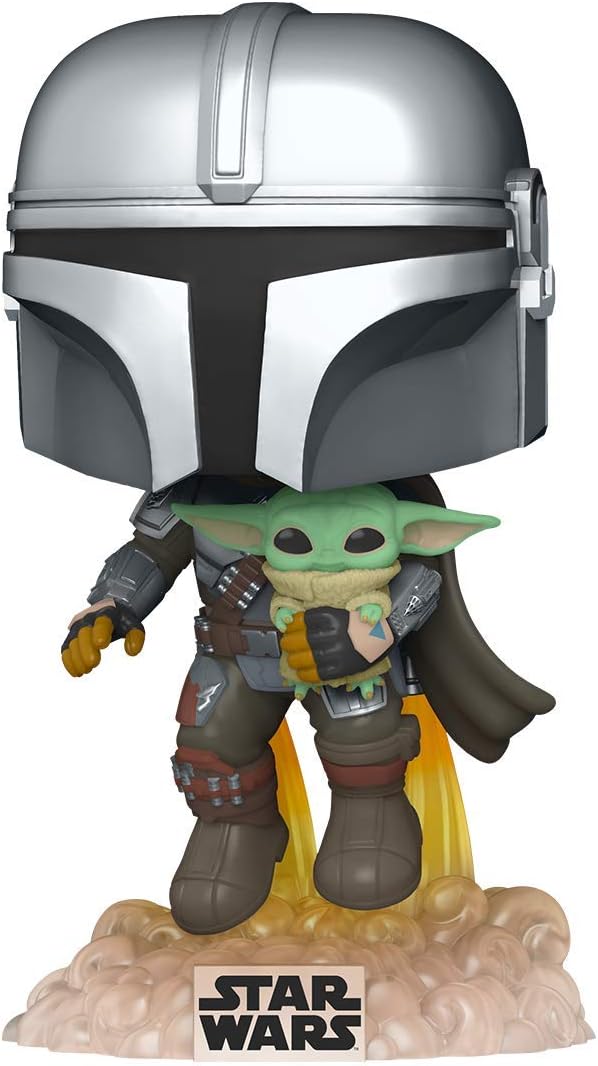 Funko Pop! Star Wars: The Mandalorian - Mando with Jet Pack Vinyl Figure