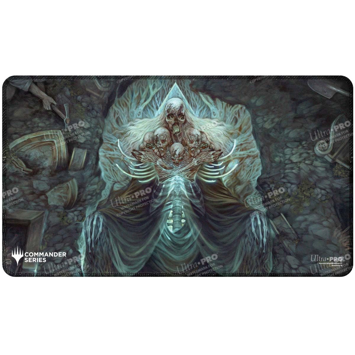 Ultra Pro Magic: The Gathering Commander Series #5 Myrkul Stitched Playmat 3