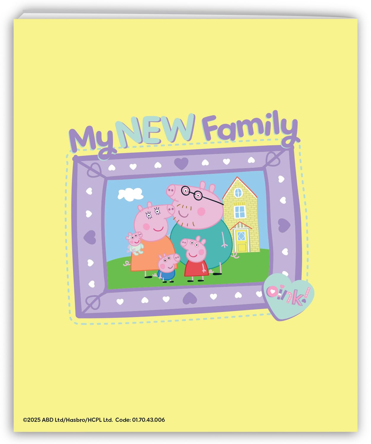Peppa Pig Family Sticker Collection and Album - Featuring Evie Foiled Stickers 3
