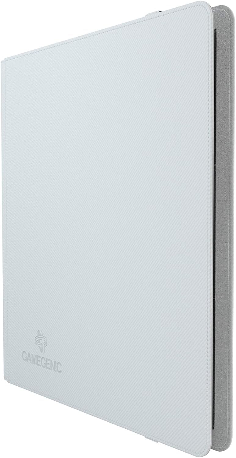 Gamegenic Prime Album - 24-Pocket Storage | Holds 480 Sleeved Cards | White