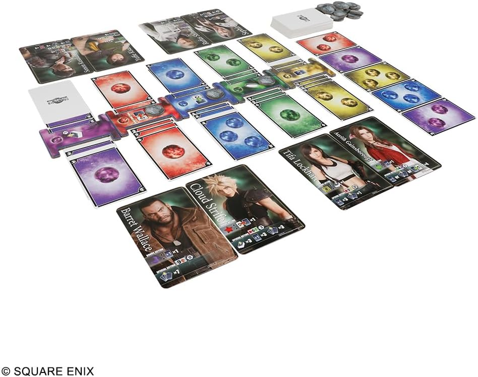 Square Enix Final Fantasy VII Remake Board Game Materia Hunter 5