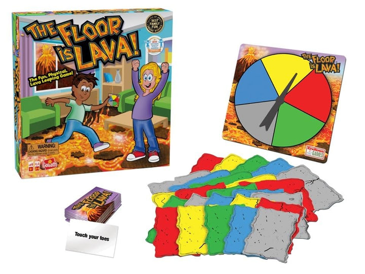 Goliath Games Floor is Lava! Interactive Board Game for Kids and Adults