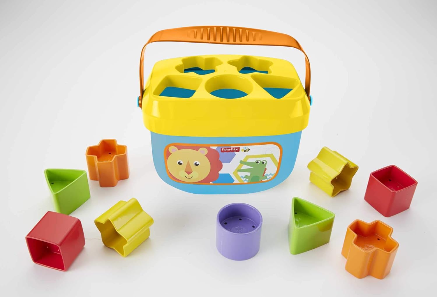 Fisher-Price Babys erste Bausteine ​​– Spielzeug zum Formensortieren und Stapeln für Kinder ab 6 Monaten 8