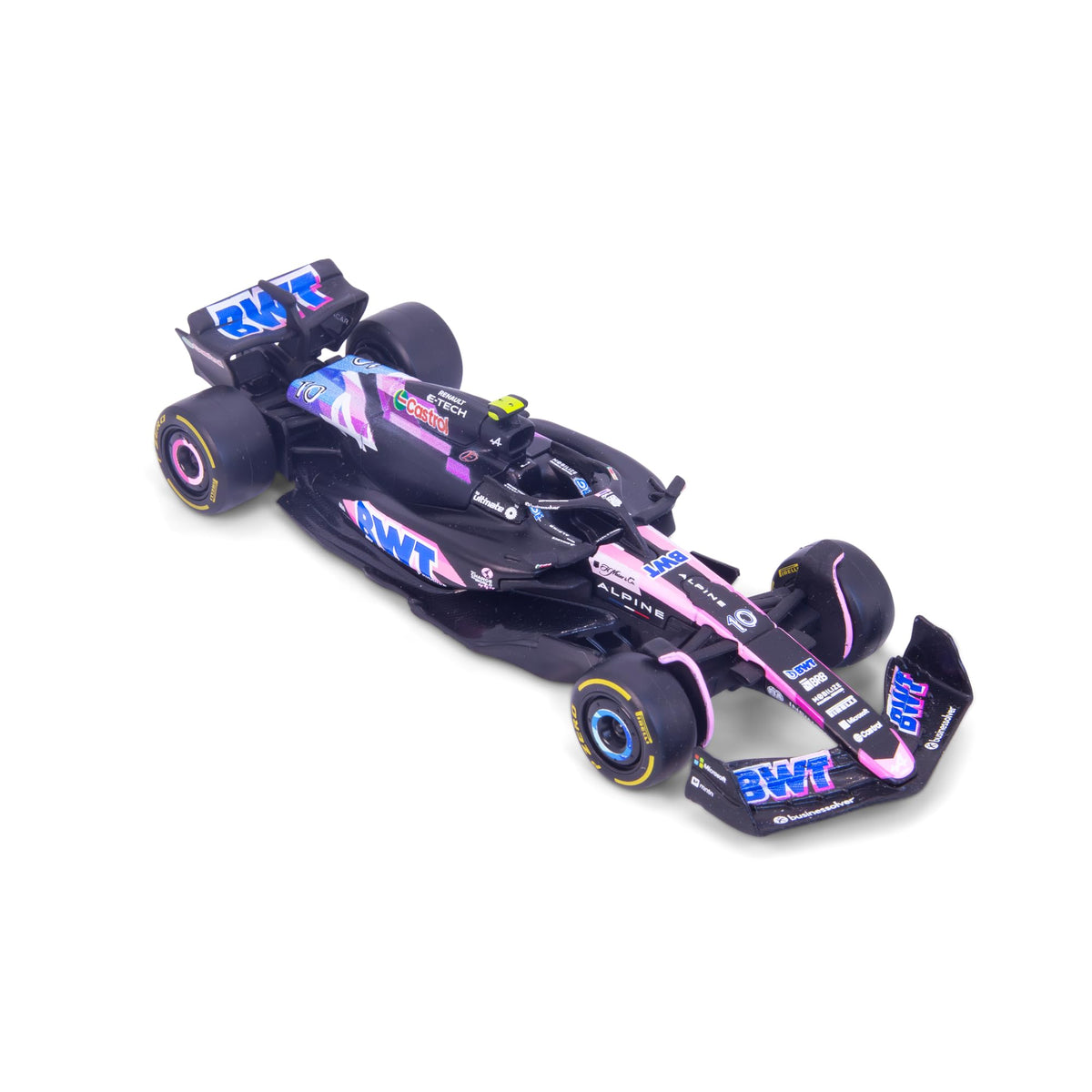 Bburago Alpine F1 Team A524 2024 Pierre Gasly F1 Model Car - 1:43 Scale