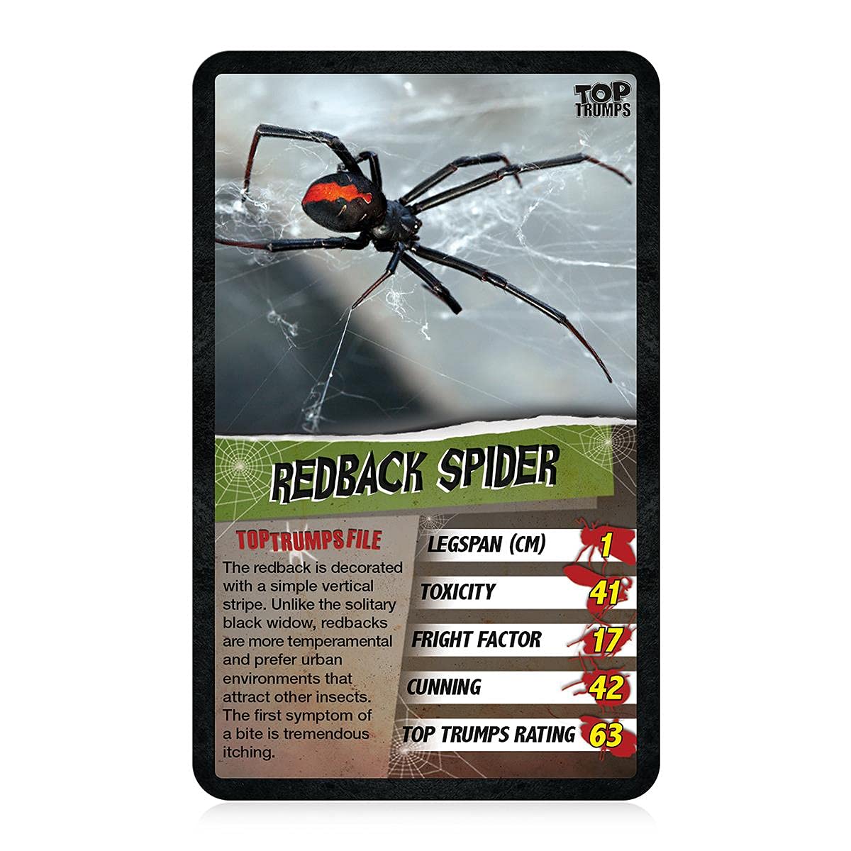 Top Trumps Spiders Classics Card Game - Ages 6+ | 2+ Players | Multicolor