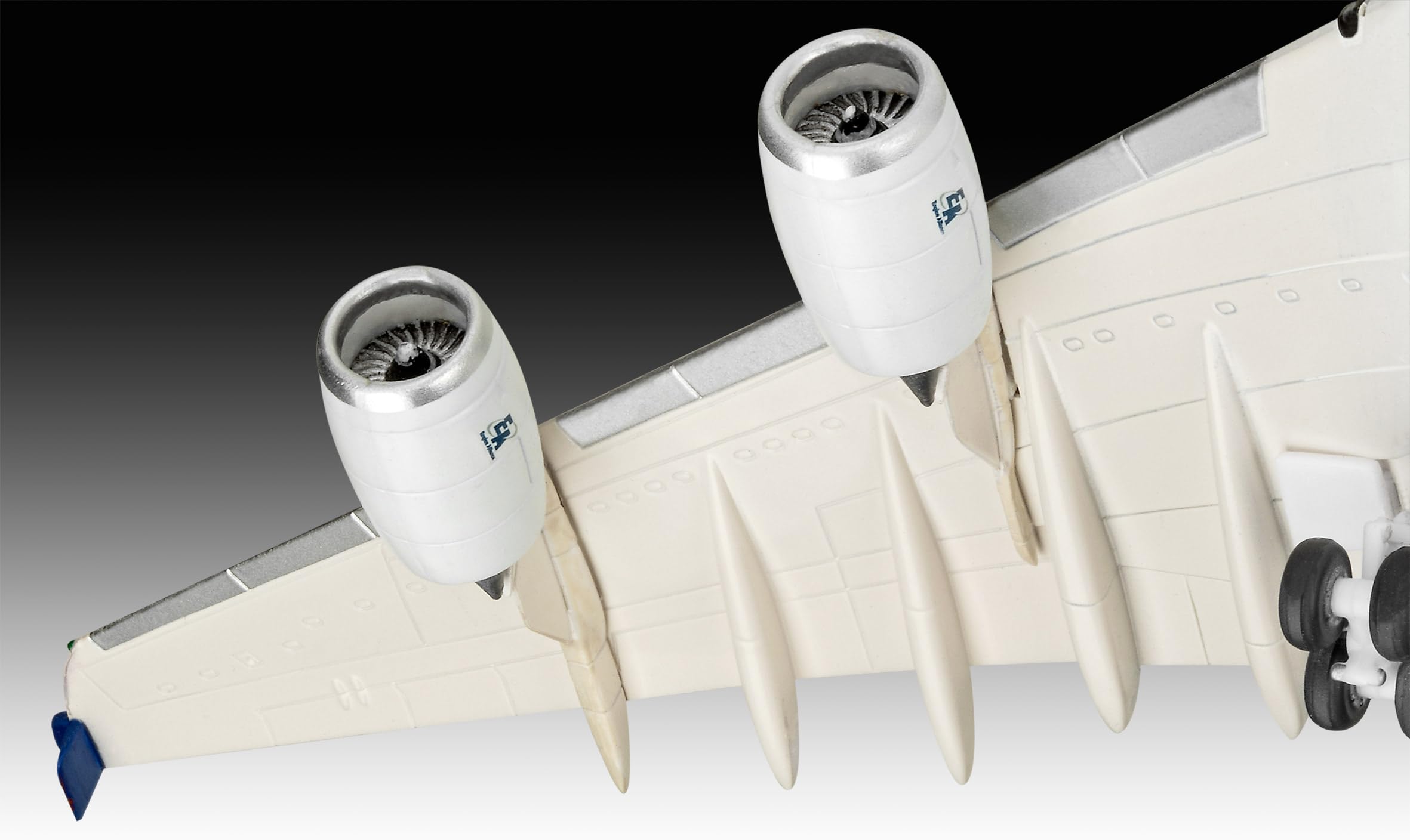 Revell 03808 Airbus A380-800 Model Kit - 1:288 Scale Plastic Aircraft Building Kit for Ages 10+ 10