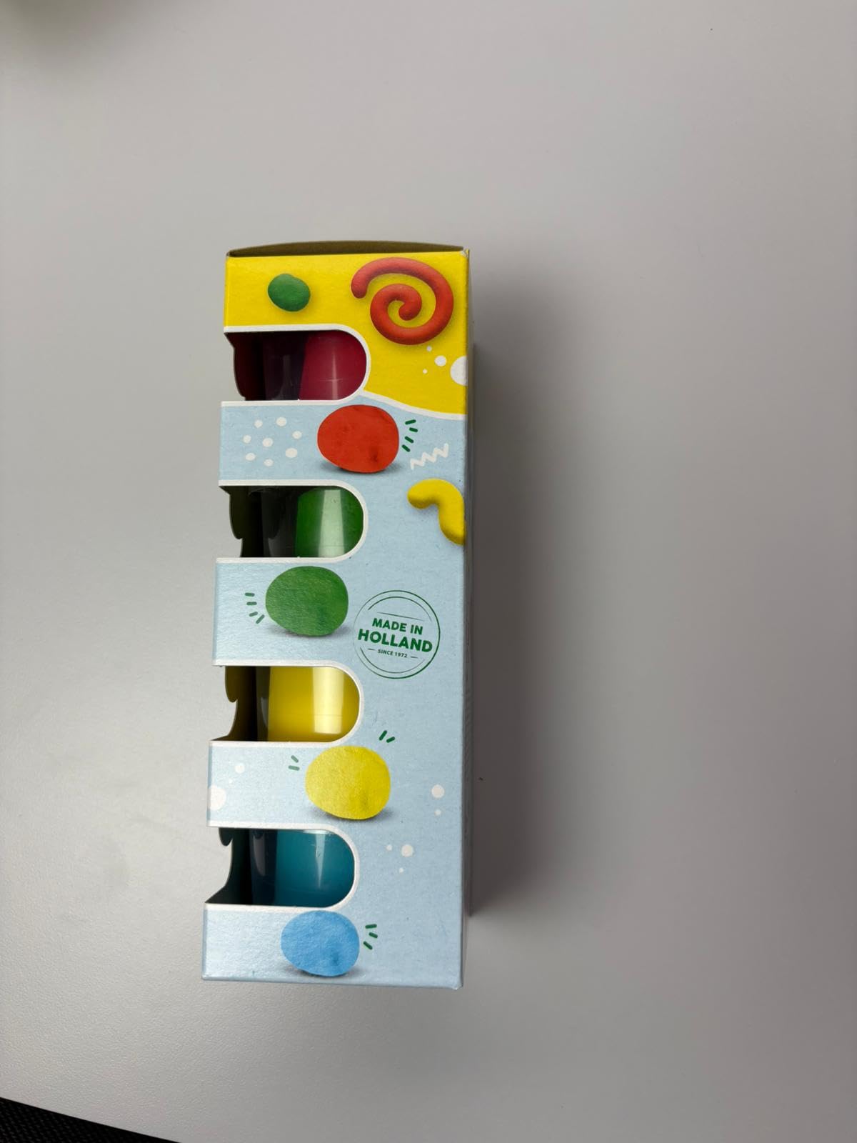 SES Creative Feel Good Dough Pure - 4-Pack Sensory Play Dough for Toddlers & Kids 6