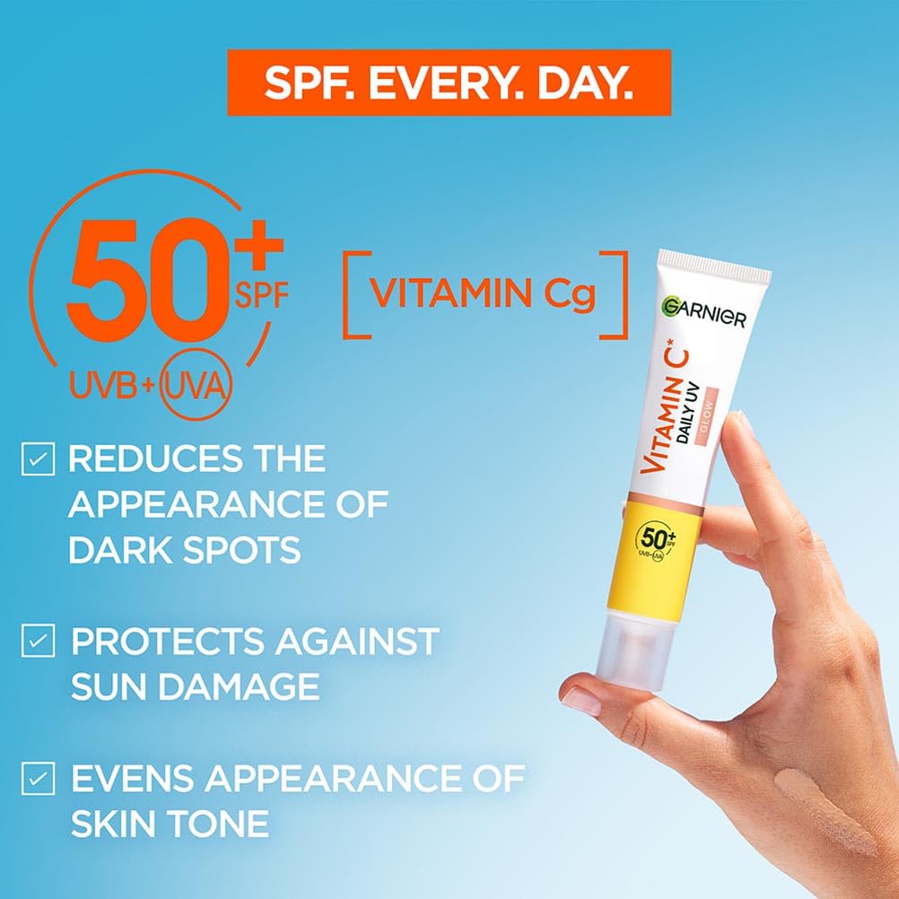 Garnier Vitamin C Daily UV Brightening Fluid SPF50+ (40ml) 4