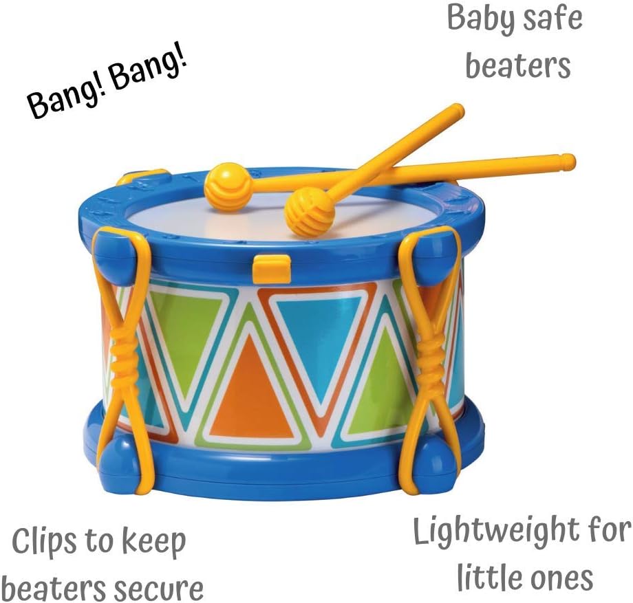 Halilit Baby Drum 14cm - Musical Toy for Toddlers 18 Months+