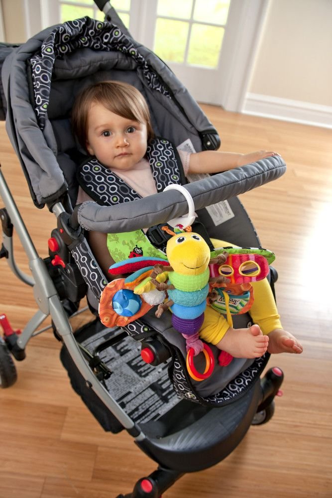 Lamaze Freddie the Firefly - Sensory Toy for Babies 0-12 Months with Teether & Crinkle Wings