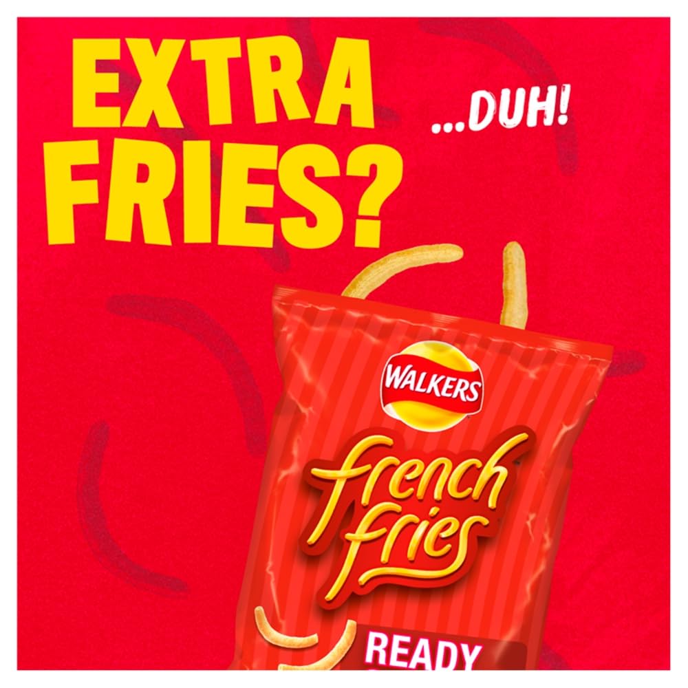 Walkers French Fries Ready Salted Crisps 21g (Case of 32)