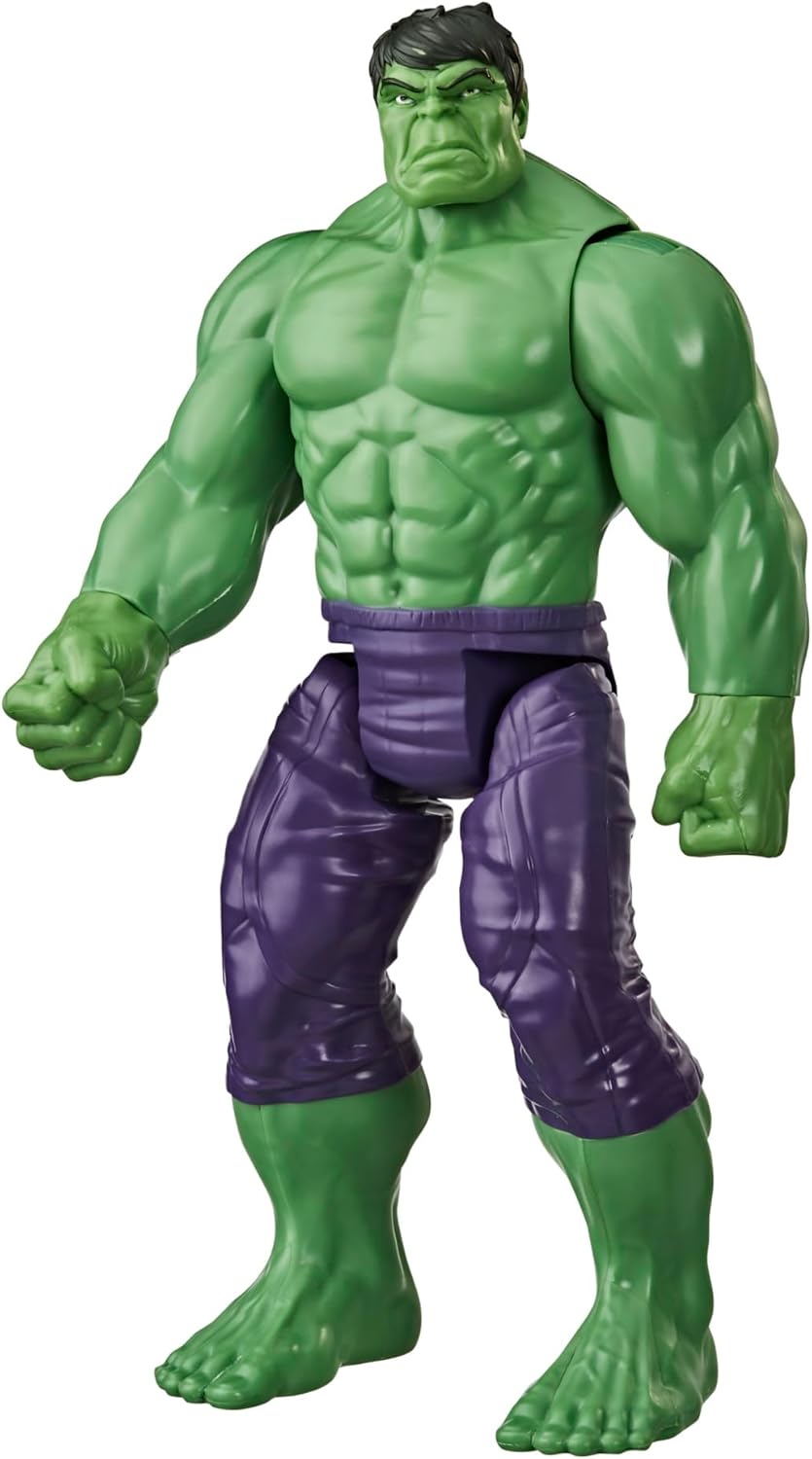 Hasbro Marvel Avengers Titan Hero Series Blast Gear Deluxe Hulk Action Figure - 30 cm Scale