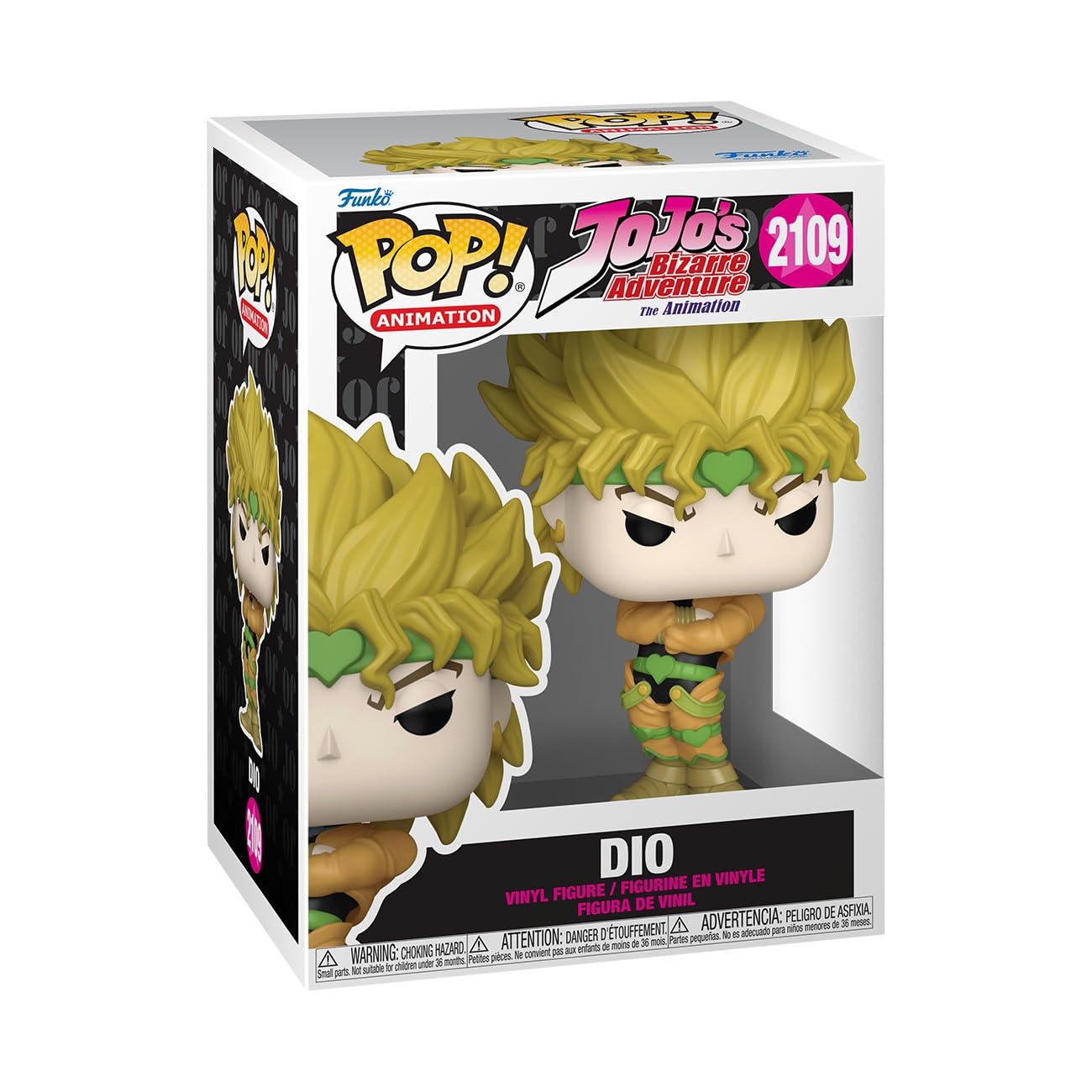 Funko Pop! Animation: DIO - JoJo's Bizarre Adventure Collectible Vinyl Figure | 3.75 Inches 1