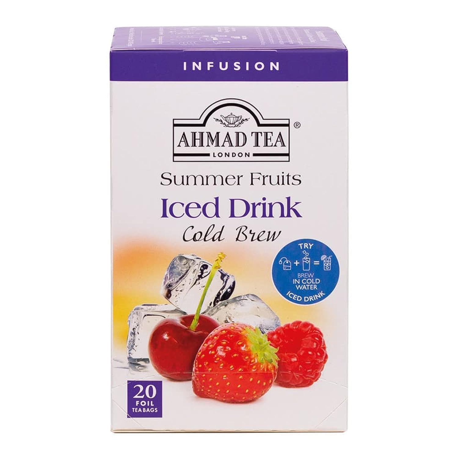 Ahmad Tea Summer Fruits Cold Brew Infusion Tea - 20 Teabags