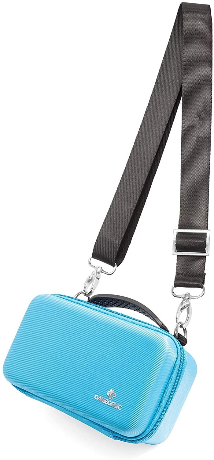 Gamegenic Game Shell 250 Card Storage Case with Dividers, Blue