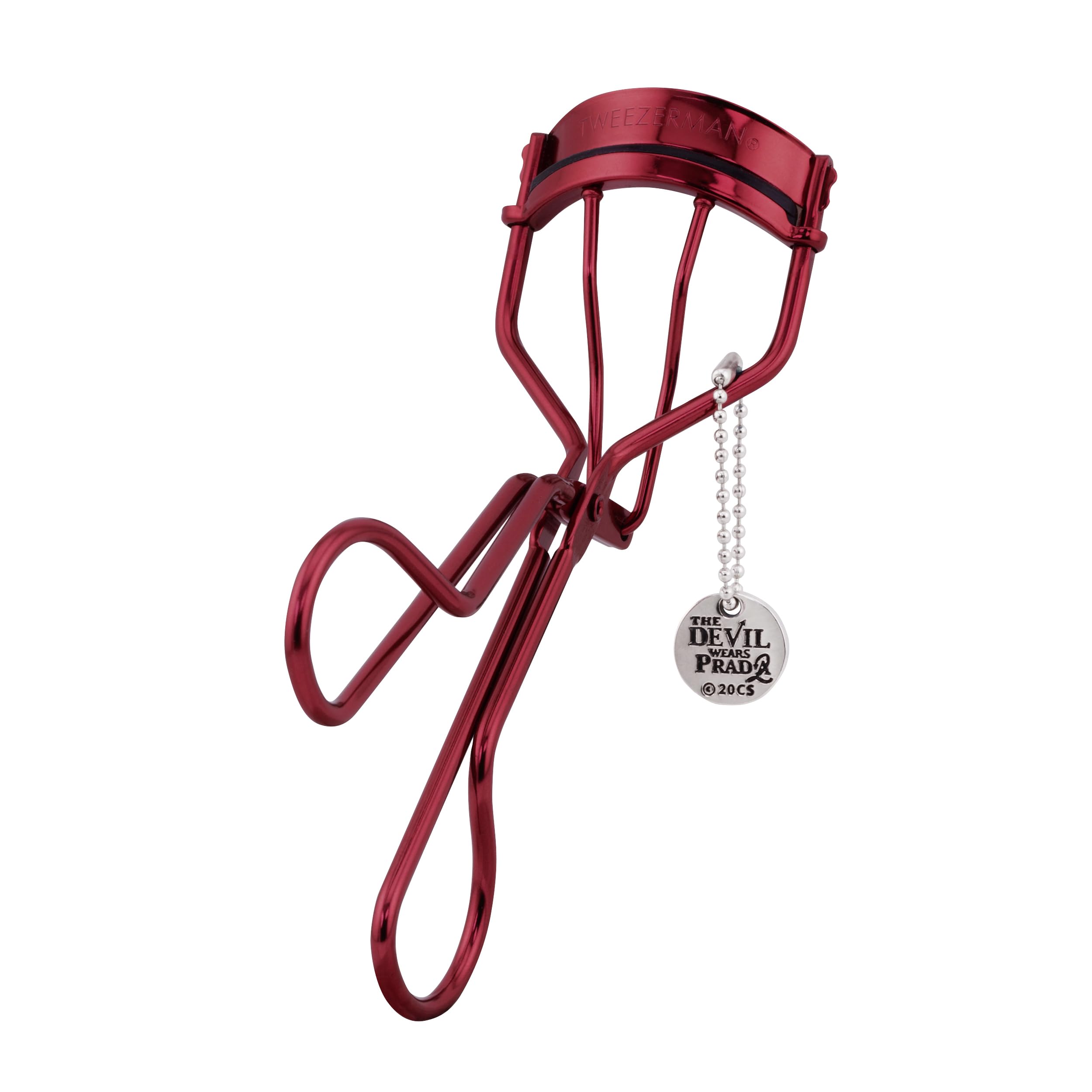 Tweezerman The Devil Wears Prada 2 Curler - Ergonomic Handle | Smooth Action | Red 1