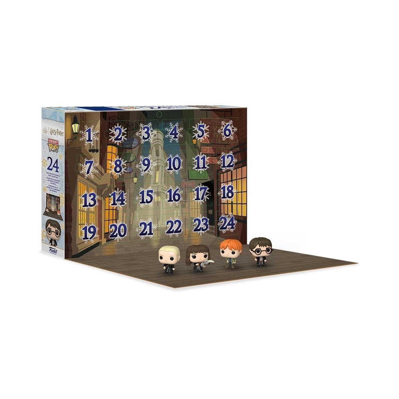 Funko Pocket Pop! Harry Potter - Rubeus Hagrid Advent Calendar - 24 Days of Surprise Collectible Mini Figures