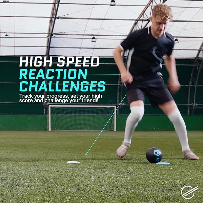 Strikesphere Soccer Dash - Interactive Football Training Equipment for Dribbling & Ball Control
