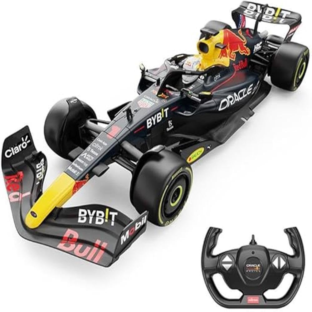 CMJ RC Cars Oracle Red Bull Racing F1 RB18 RC Car - 1:12 Scale | 2.4GHz Multi-Car Racing | Max Speed 8.2km/h