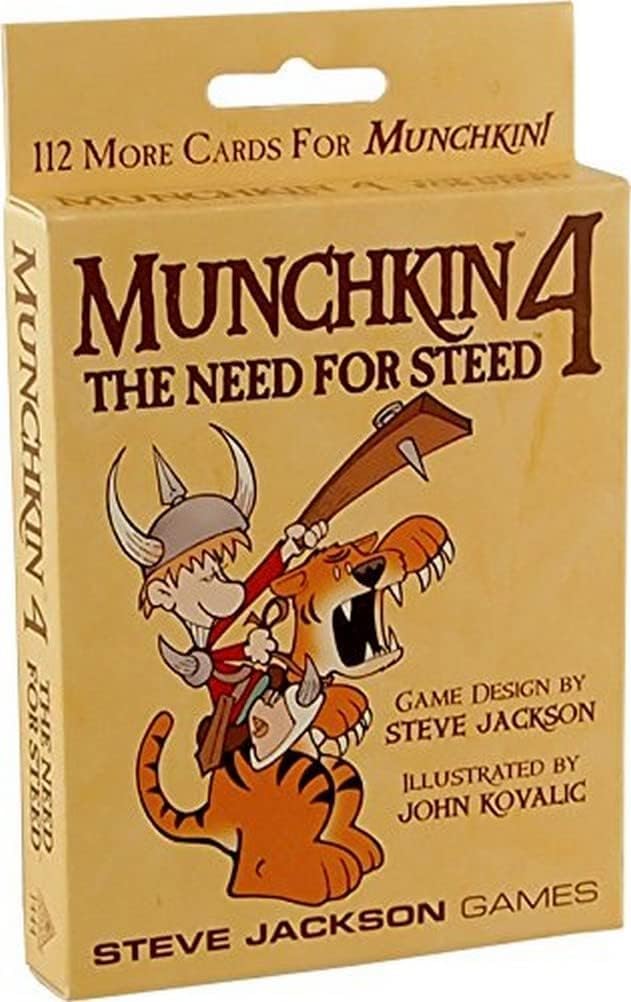 Steve Jackson Games Munchkin 4: The Need for Steed Expansion Card Game