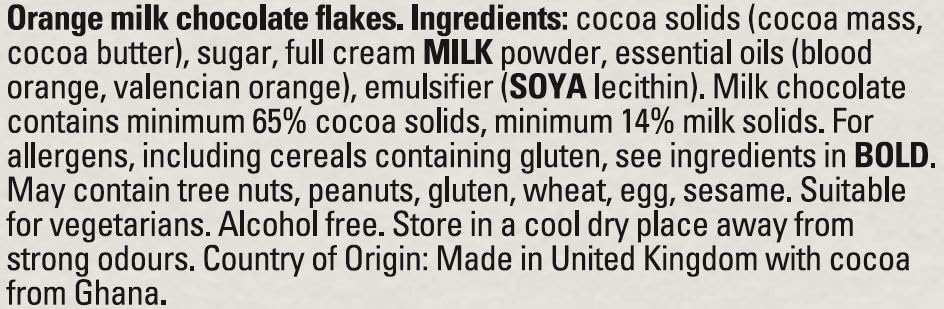 Hotel Chocolat Orange Hot Chocolate Sachets - 10 Pack, 65% Supermilk Chocolate with Blood Orange 3