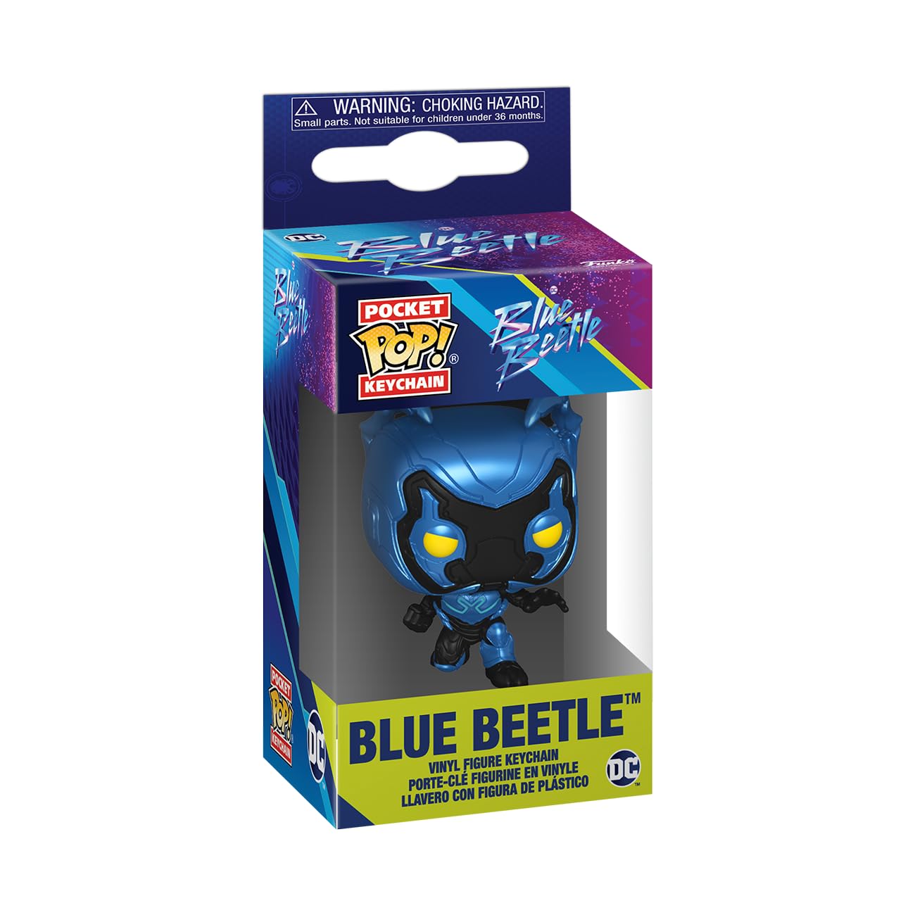 Funko Pop! Keychain: DC - Blue Beetle Vinyl Figure (72348) 10