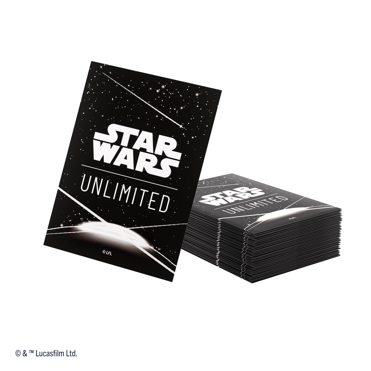 Gamegenic Star Wars: Unlimited Premium Art Sleeves - Card Back White 3