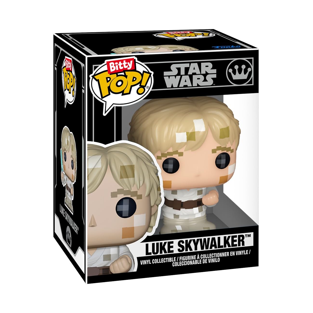 Funko Bitty POP! Arcade Cabinet: Star Wars - Luke (8bit) Vinyl Figure 4
