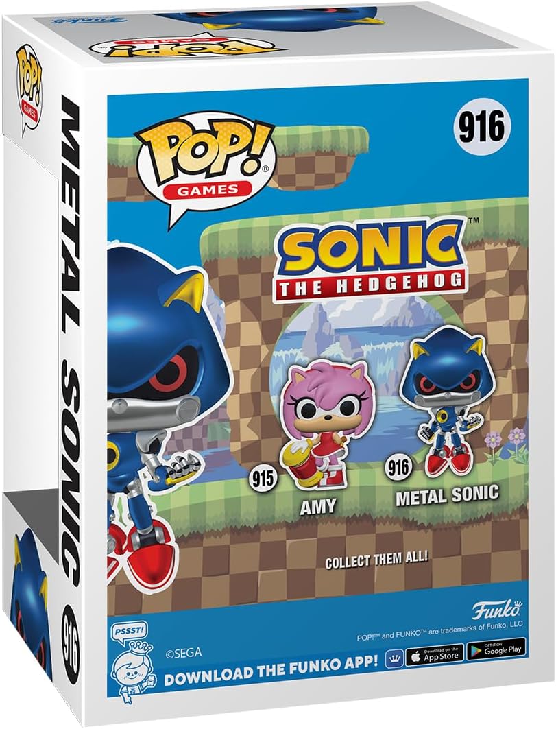 Funko Pop! Games: Sonic the Hedgehog - Metal Sonic Vinyl Figure 3