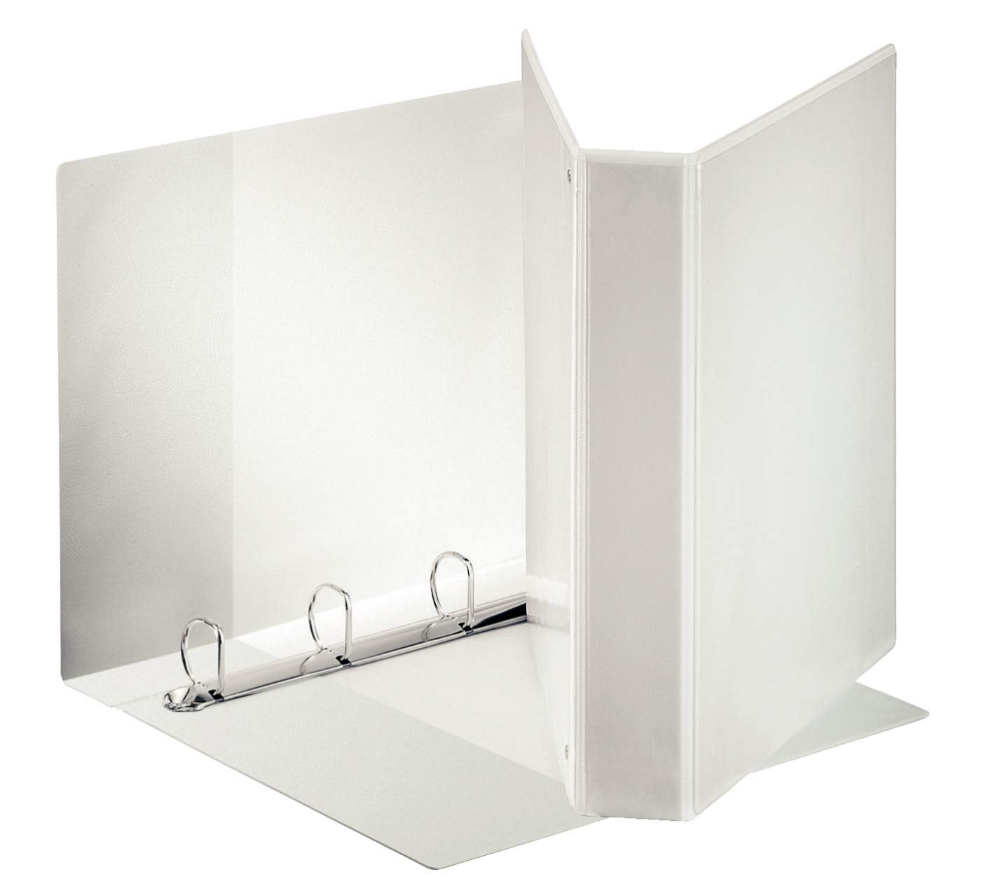 Esselte D-Ring Binder - 4 Ring Mechanism, 40mm Spine, Holds 230 A4 Sheets | White 2