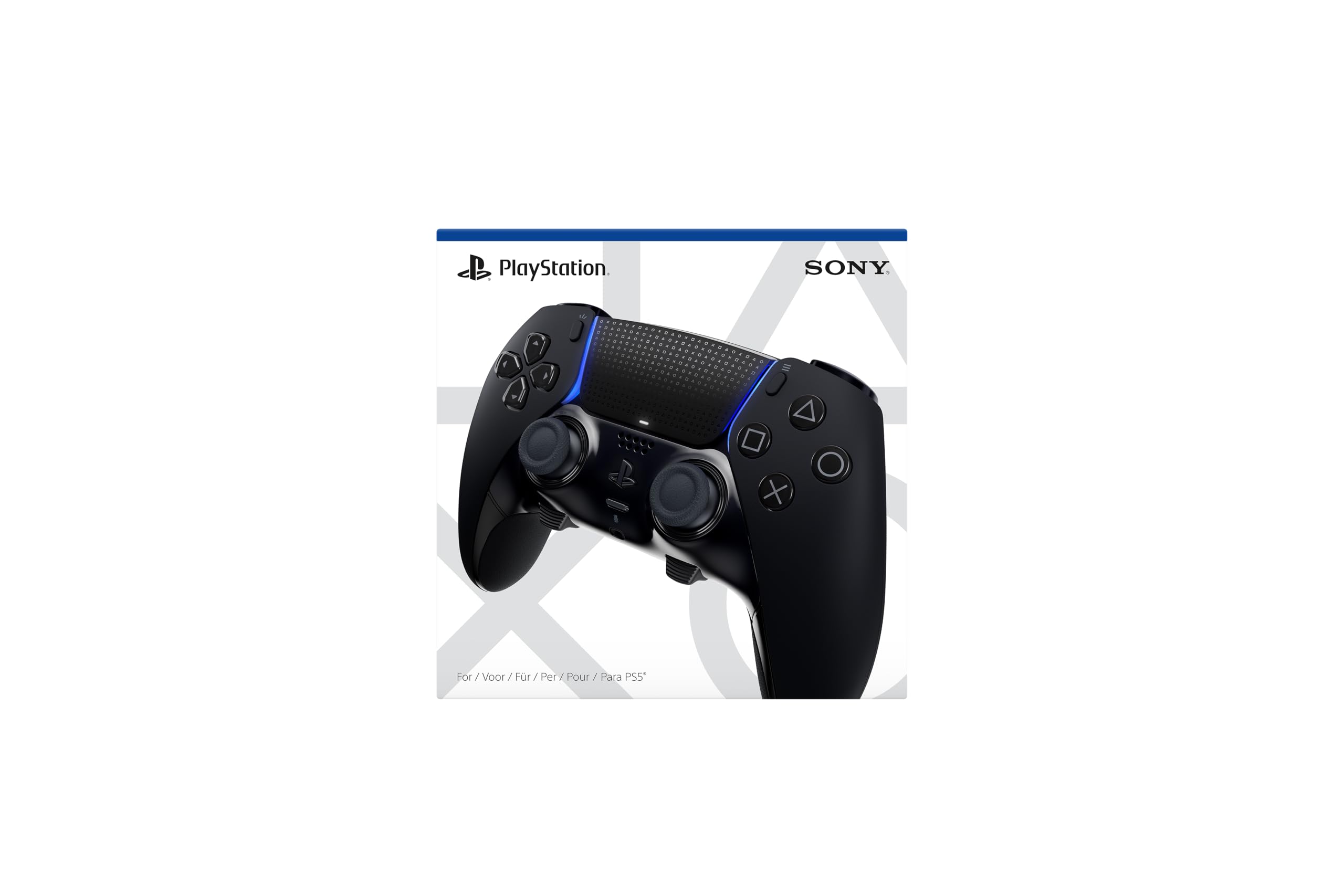 DualSense Edge Wireless Controller – Midnight Black for PlayStation 5
