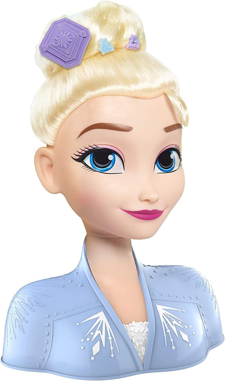 Disney Frozen 2 Elsa Styling Head with 13 Accessories - Doll Playset for Kids 3+ 3