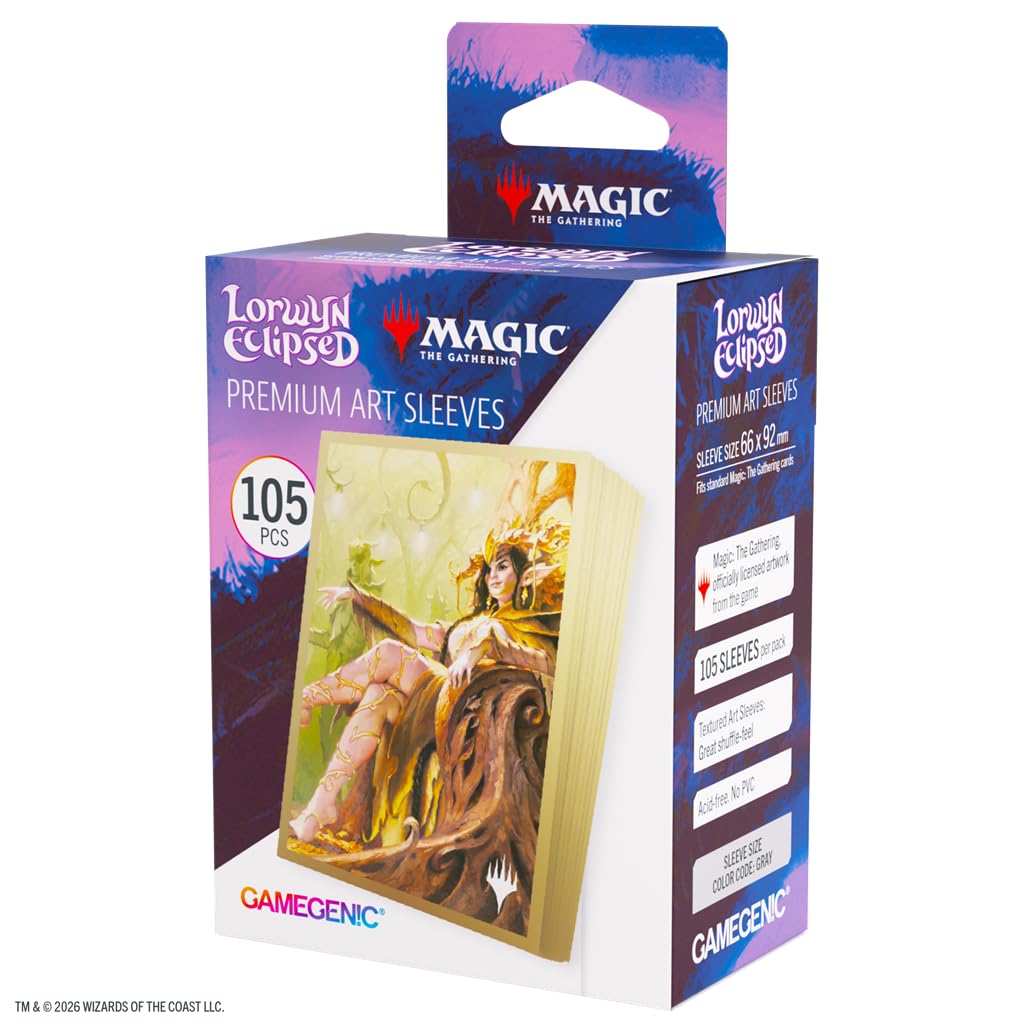 Gamegenic MTG Lorwyn Eclipsed Sleeves High Morcant | 105 Count | Textured Finish