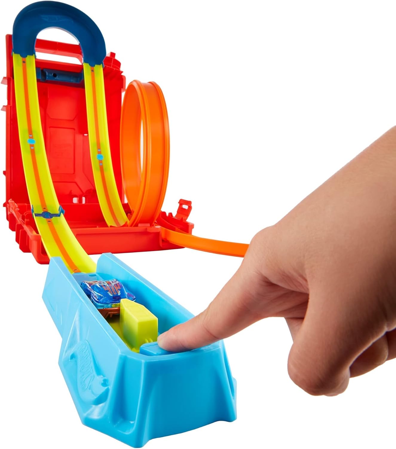 Hot Wheels Track Builder Unlimited Fuel Can Stunt Box - Building Playset for Kids 6-9 Years 3