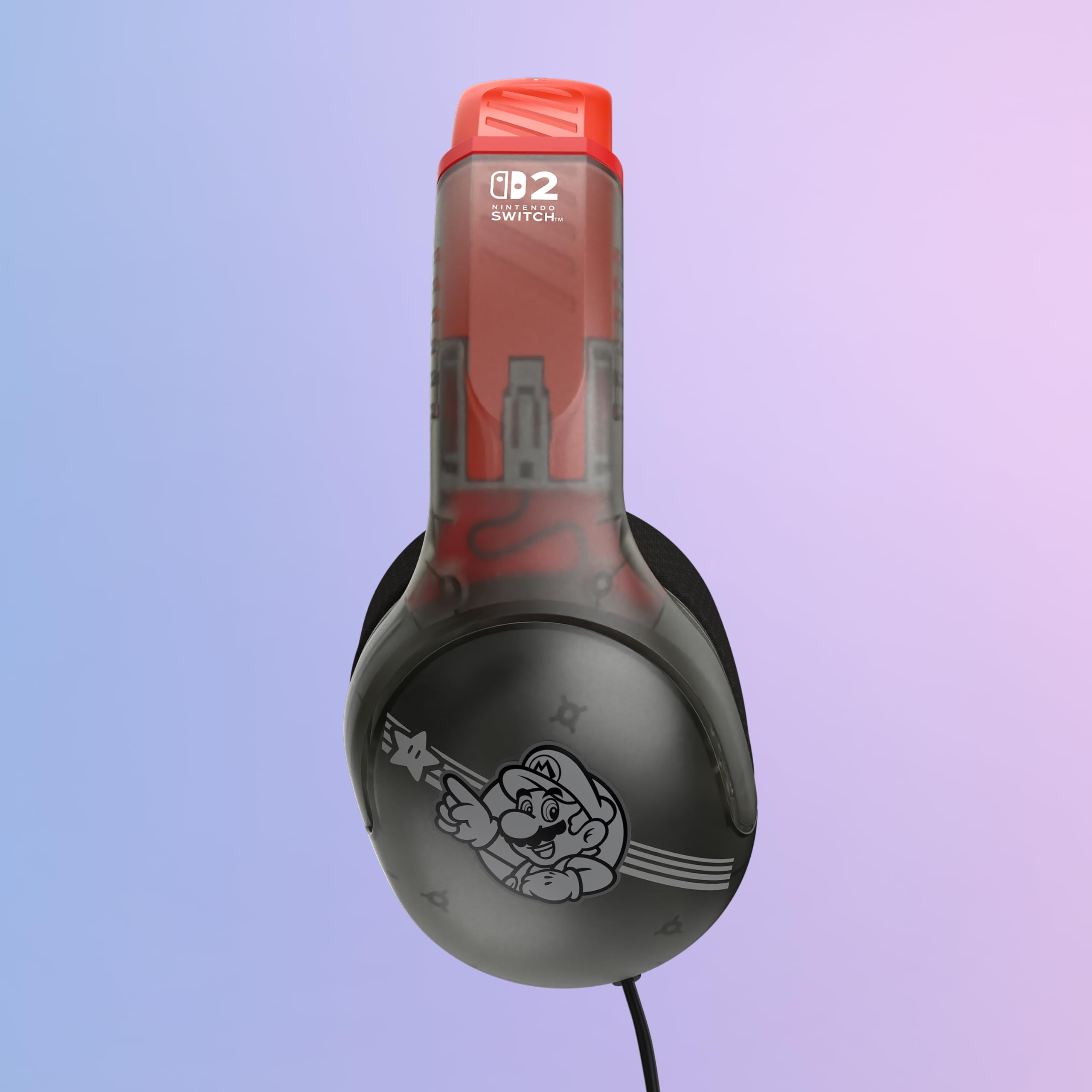 Turtle Beach Airlite Fit Mario Star Wired Gaming Headset | Officially Licensed for Nintendo Switch 2