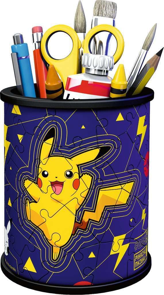 Ravensburger Pokemon 3D Jigsaw Puzzle - Pikachu Pencil Pot - 54 Pieces