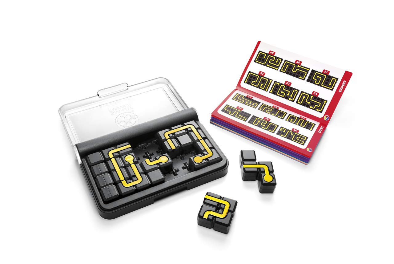 SmartGames IQ Circuit Puzzle Game with 120 Challenges for Ages 8+