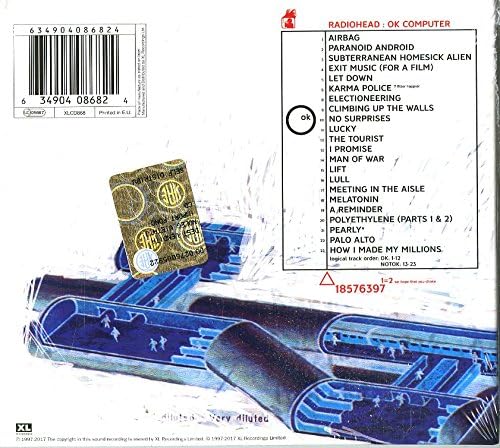 Radiohead - OK Computer OKNOTOK 1997 2017 Remastered 3LP Vinyl