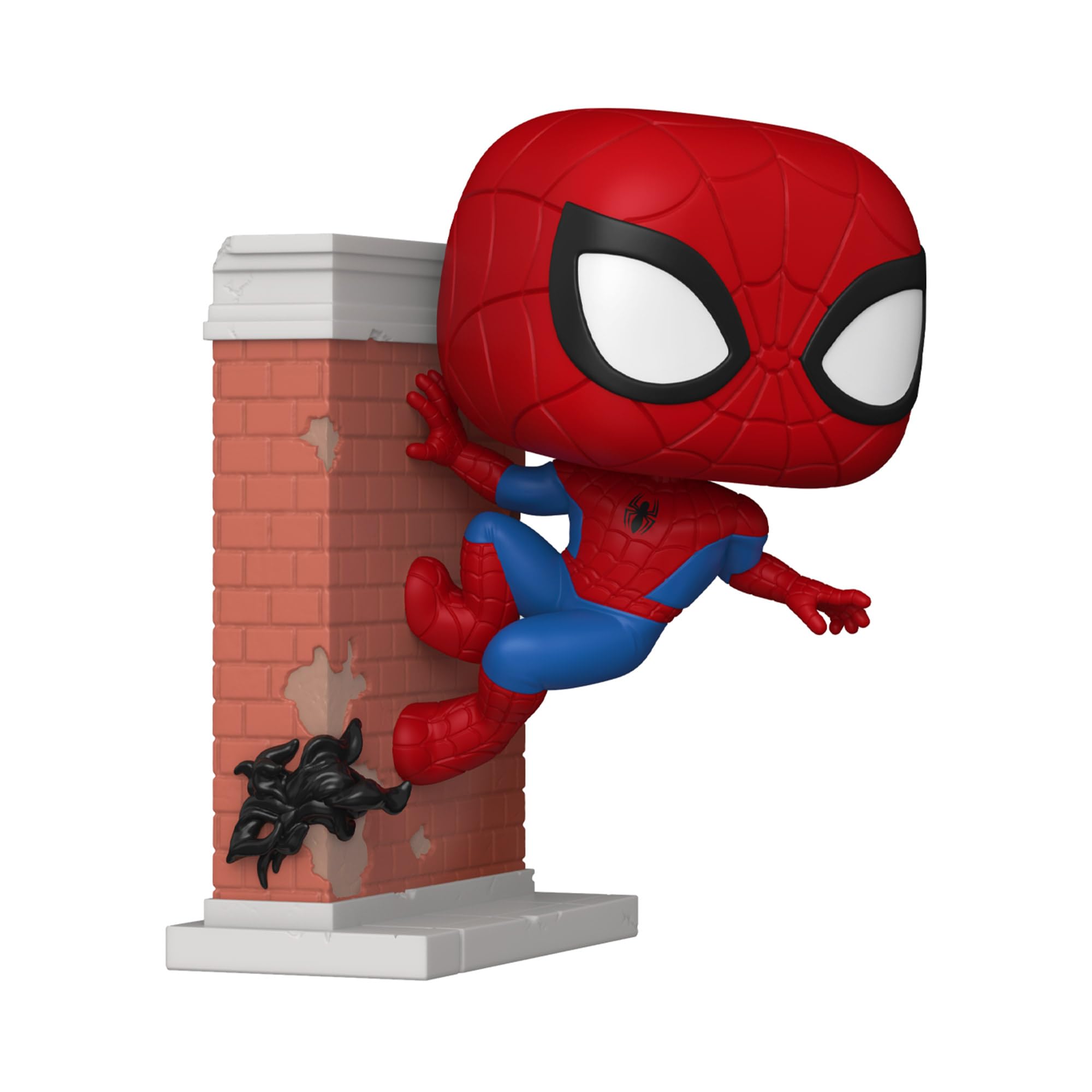 Funko Pop! Premium Spider-Man Leaning - Marvel Comics Vinyl Figure | 3.75 in 2