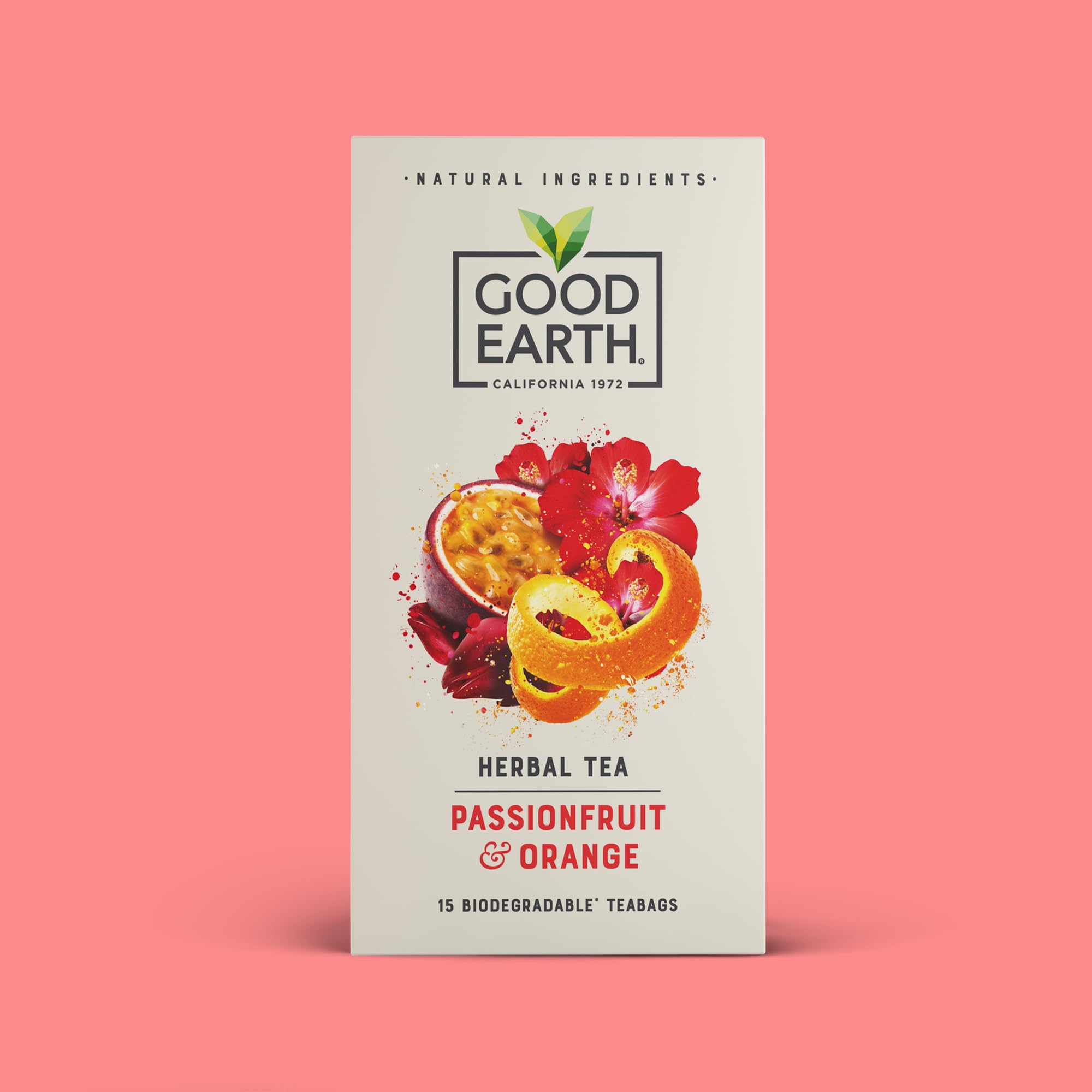 Good Earth Tea Co. - Passionfruit & Orange Tea Bags