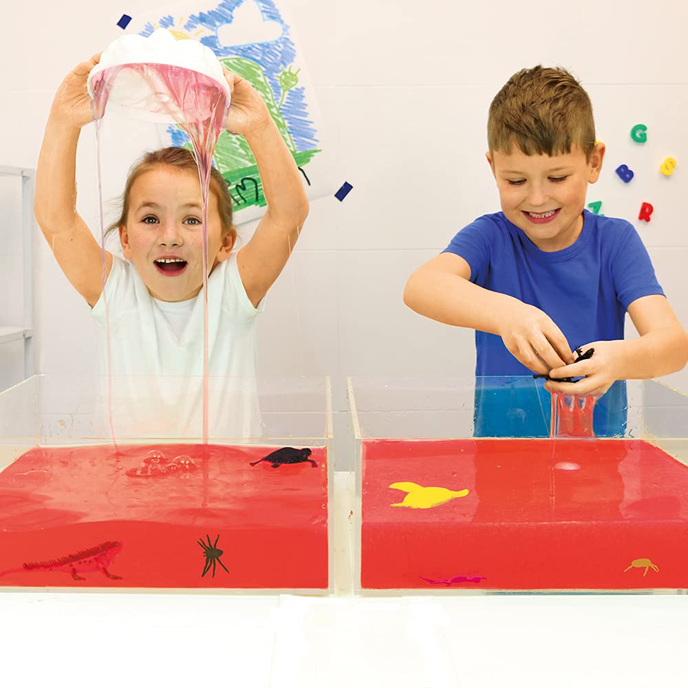 ZIMPLI Slime Play Party Bag Fillers - 6 Pack, Green & Red, Magically Turns Water into Slime 5