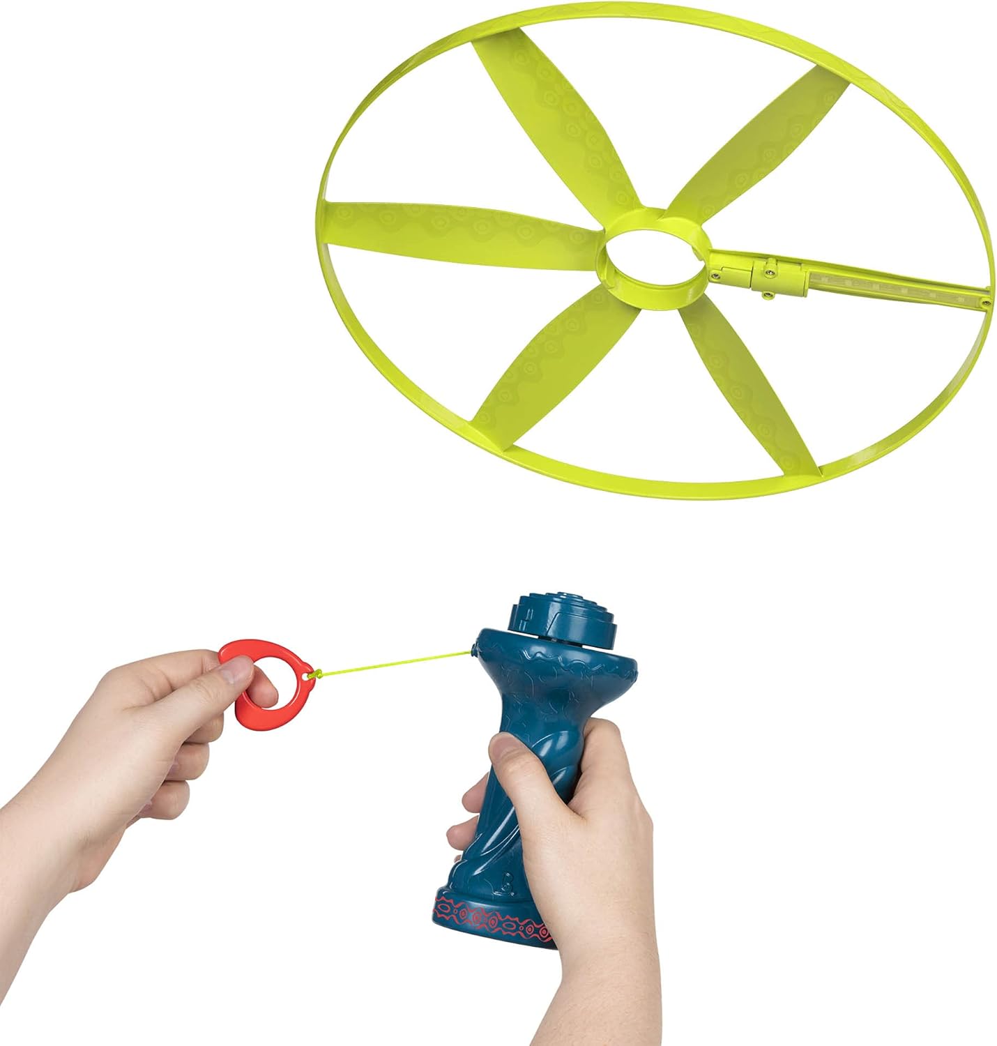 Battat BX1592Z Light-Up Disco Flyers – Flying Disc Toy for Kids 5+